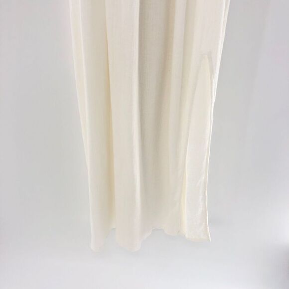 Sundress Poly Dress in Tulum White & Mix Red Embroideries - Picture 3 of 9